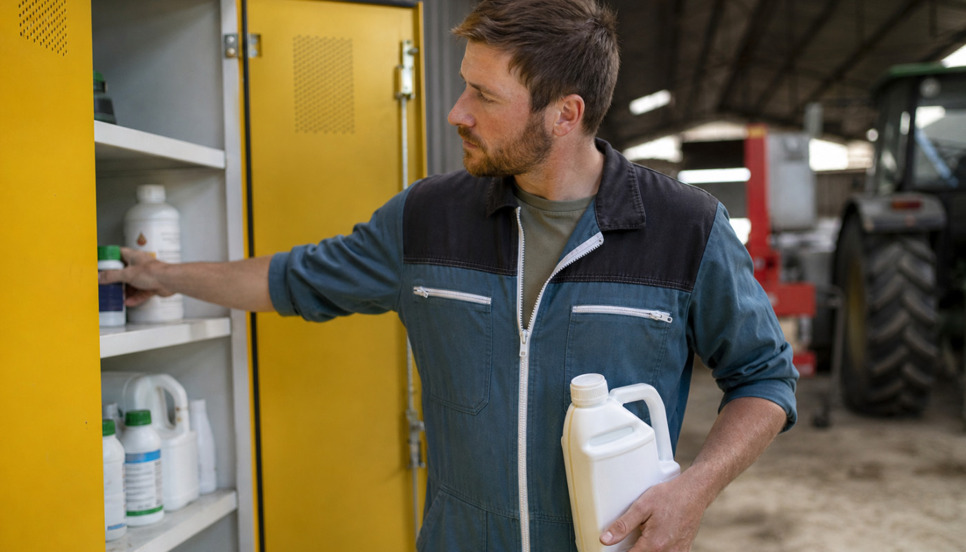 Confessions d’agriculteurs : comment l’armoire phytosanitaire a transformé leur quotidien